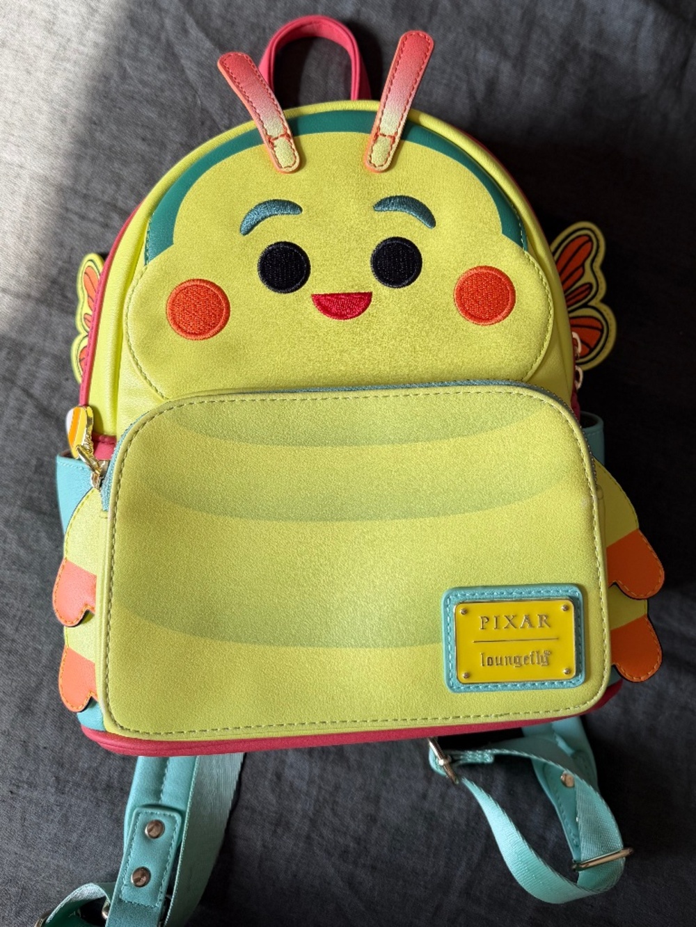 Loungefly x Disney A Bug's Life Heimlich Cosplay Mini Backpack